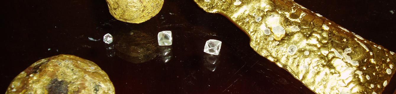 Guld och diamanter i Ghana